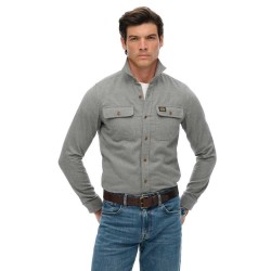 риза,с,дълъг,ръкав,мъжки,ризи,superdry,flannel,workwear,long,sleeve,shirt,pearl,blue