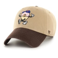 Шапка 47 MLB New York Mets Khaki Cartoon Icon Clean Up cap - Khaki (Beige) шапка,всички,шапки,47,mlb,new,york,mets,khaki,cartoon,icon,clean,up,cap,khaki,(beige)