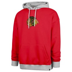 Суичър 47 NHL Chicago Blackhawks Patch Drop Shoulder hoodie - Red (Red) суичър,мъжки,пуловери,47,nhl,chicago,blackhawks,patch,drop,shoulder,hoodie,red,(red)