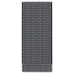 Шал BOSS Tadic 10261143 scarf - Grey (Dark Blue) шал,ръкавици,шапки,и,шалове,boss,tadic,10261143,scarf,grey,(dark,blue)