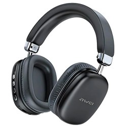 слушалки,слушалки,awei,at7,wireless,earphones,black