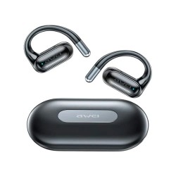 слушалки,слушалки,awei,t93+,wireless,earphones,black