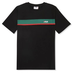 тениска,детски,тениски,fila,campasso,regular,taped,short,sleeve,t,shirt,black