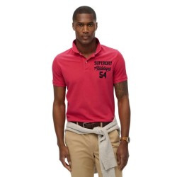 мъжки,блузи,с,яка,superdry,applique,classic,fit,short,sleeve,polo,raspberry,pink,(pink)