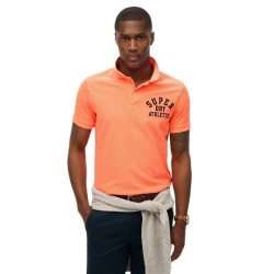 мъжки,блузи,с,яка,superdry,applique,classic,fit,short,sleeve,polo,shocker,orange,(orange)