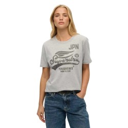 тениска,дамски,тениски,superdry,high,flyers,short,sleeve,t,shirt,grey,marl,(grey)