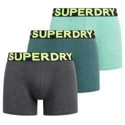 боксерки,мъжко,бельо,superdry,m3110452c,boxers,3,units,triple,green,neon,(green,grey)