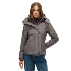 Яке Superdry Pop Arctic Windcheater jacket - Grey (Light Grey Marl / Shocking Pink) яке,мъжки,якета,дамски,якета,и,палта,superdry,pop,arctic,windcheater,jacket,grey,(light,grey,marl,shocking,pink)