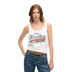 тениска,дамски,тениски,superdry,vintage,logo,sleeveless,t,shirt,optic,(white)