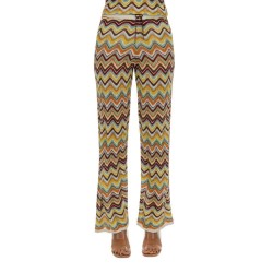 панталони,дамски,панталони,superdry,zigzag,knit,wide,pants,mint,zigzag,stripe,(brown)