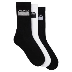 чорапи,мъжки,чорапи,hugo,metal,logo,cc,10273354,01,socks,3,units,white,black,(960,open,miscellaneous)