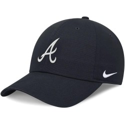Шапка Nike MLB Atlanta Braves Club Unstructured cap - Black (Pitch Blue 4FA) шапка,всички,шапки,nike,mlb,atlanta,braves,club,unstructured,cap,black,(pitch,blue,4fa)