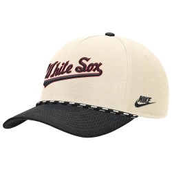 Шапка Nike MLB Chicago White Sox Rise Structured cap - Beige (Natural 15A / Black 00A) шапка,всички,шапки,nike,mlb,chicago,white,sox,rise,structured,cap,beige,(natural,15a,black,00a)