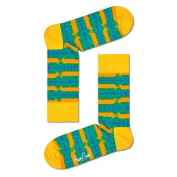 чорапи,мъжки,чорапи,happy,socks,andy,stripes,long,socks,multicolor,(green)