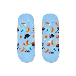 чорапи,мъжки,чорапи,happy,socks,barbeque,liner,long,socks,multicolor,(blue)