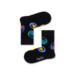 чорапи,детски,чорапи,happy,socks,beatles,bright,spot,socks,multicolor,(black)