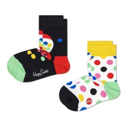 чорапи,детски,чорапи,happy,socks,bubblegum,socks,2,pairs,multicolor
