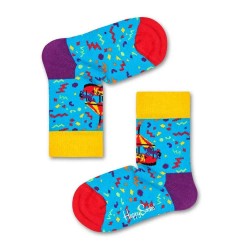 чорапи,детски,чорапи,happy,socks,carousel,socks,multicolor,(blue)