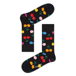 чорапи,мъжки,чорапи,happy,socks,cherry,blossom,long,socks,multicolor,(black)