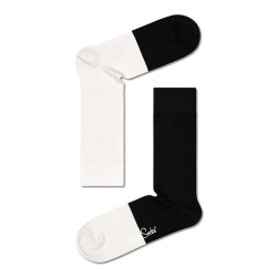 чорапи,мъжки,чорапи,happy,socks,classic,mixed,long,socks,multicolor,(white,black)