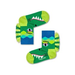 чорапи,детски,чорапи,happy,socks,crazy,crocodile,socks,multicolor,(green)