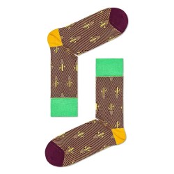 чорапи,мъжки,чорапи,happy,socks,dressed,cactus,long,socks,multicolor,(brown)