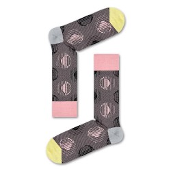 чорапи,мъжки,чорапи,happy,socks,dressed,eclipse,pink,and,black,long,socks,multicolor,(grey)