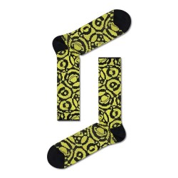 чорапи,мъжки,чорапи,happy,socks,dressed,kai,yellow,and,black,long,socks,multicolor,(green)