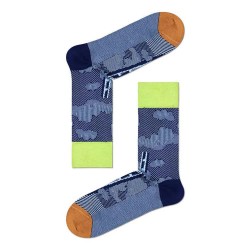 чорапи,мъжки,чорапи,happy,socks,dressed,ladder,crew,blue,and,green,long,socks,multicolor,(blue)