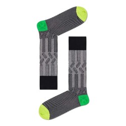 чорапи,мъжки,чорапи,happy,socks,dressed,legs,black,and,green,long,socks,multicolor,(grey)