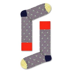 чорапи,мъжки,чорапи,happy,socks,dressed,rocket,long,socks,multicolor,(grey)