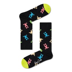чорапи,мъжки,чорапи,happy,socks,frog,long,socks,multicolor,(black)