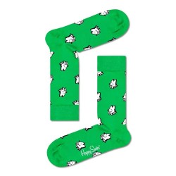 чорапи,мъжки,чорапи,happy,socks,green,dog,long,socks,multicolor,(green)