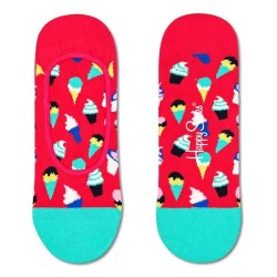 Чорапи Happy socks Ice Cream Liner socks - Red (Multicolor) чорапи,мъжки,чорапи,happy,socks,ice,cream,liner,socks,red,(multicolor)