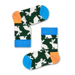 чорапи,детски,чорапи,happy,socks,kiddy,bunny,socks,multicolor,(green)