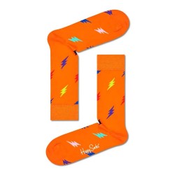 чорапи,мъжки,чорапи,happy,socks,lightning,long,socks,multicolor,(orange)