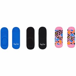 чорапи,мъжки,чорапи,happy,socks,liner,long,socks,3,pairs,black,(multicolor)