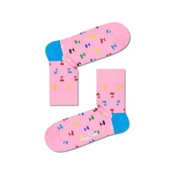 чорапи,мъжки,чорапи,happy,socks,palm,1,2,crew,long,socks,multicolor,(pink)