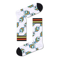 чорапи,мъжки,чорапи,happy,socks,photos,thin,crew,long,socks,multicolor,(white)