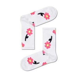 чорапи,мъжки,чорапи,happy,socks,pixel,flower,3,4,long,socks,multicolor,(white)