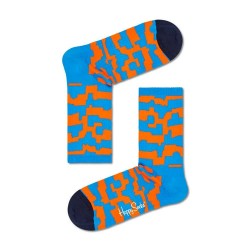 чорапи,мъжки,чорапи,happy,socks,pixelated,clouds,3,4,crew,long,socks,multicolor,(blue)
