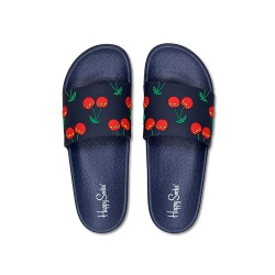 джапанки,мъжки,джапанки,и,чехли,happy,socks,pool,slider,cherry,flip,flops,multicolor,(blue)