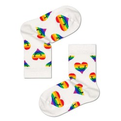 чорапи,детски,чорапи,happy,socks,pride,smiling,heart,socks,multicolor,(white)