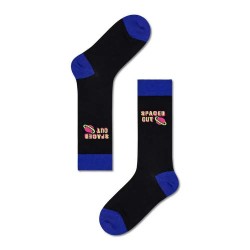 чорапи,мъжки,чорапи,happy,socks,ruby,wool,long,socks,multicolor,(black)