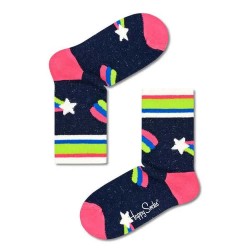 чорапи,детски,чорапи,happy,socks,shooting,star,rib,socks,multicolor,(blue)