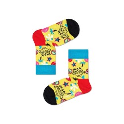 чорапи,детски,чорапи,happy,socks,sponge,bob,say,cheese,burger,socks,multicolor,(yellow)