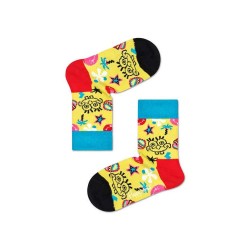чорапи,детски,чорапи,happy,socks,sponge,bob,smile,storm,socks,multicolor,(yellow)