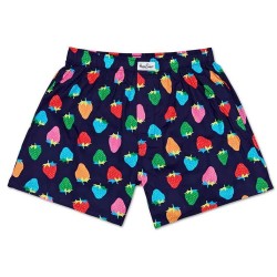 чорапи,мъжко,бельо,happy,socks,strawberry,boxers,blue,multicolor,(blue)