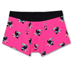чорапи,мъжко,бельо,happy,socks,toucan,boxers,multicolor,(pink)