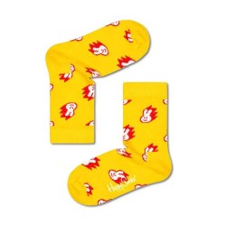 чорапи,детски,чорапи,happy,socks,yellow,bunny,socks,multicolor,(yellow)